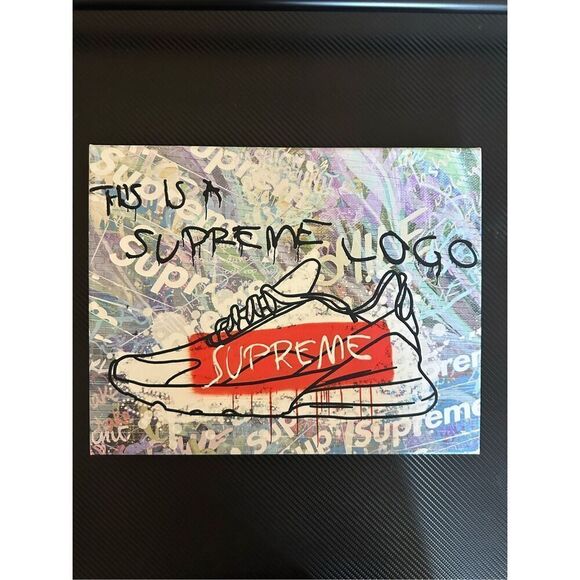 “This is a Sneaker Logo” Canvas Print - Picture 3 of 6
